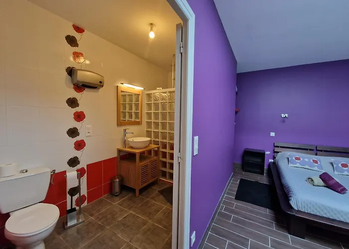 De L'archange Ferienhaus Courtils